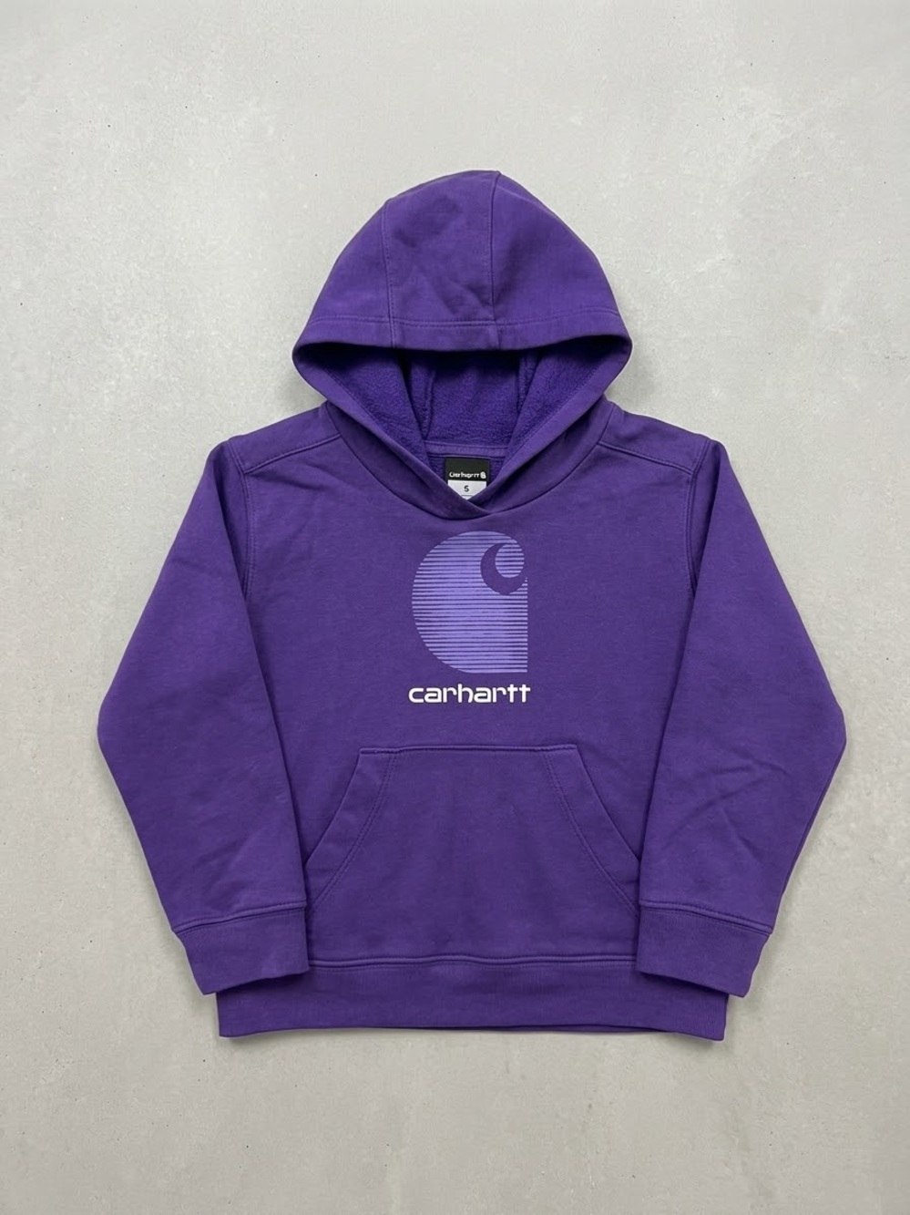 Carhartt Kids' Purple Logo Hoodie “Size: 5 (Kids/Toddle
